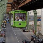 Als die Schwebebahn noch bunt war