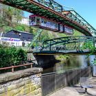 Als die Schwebebahn noch bunt war