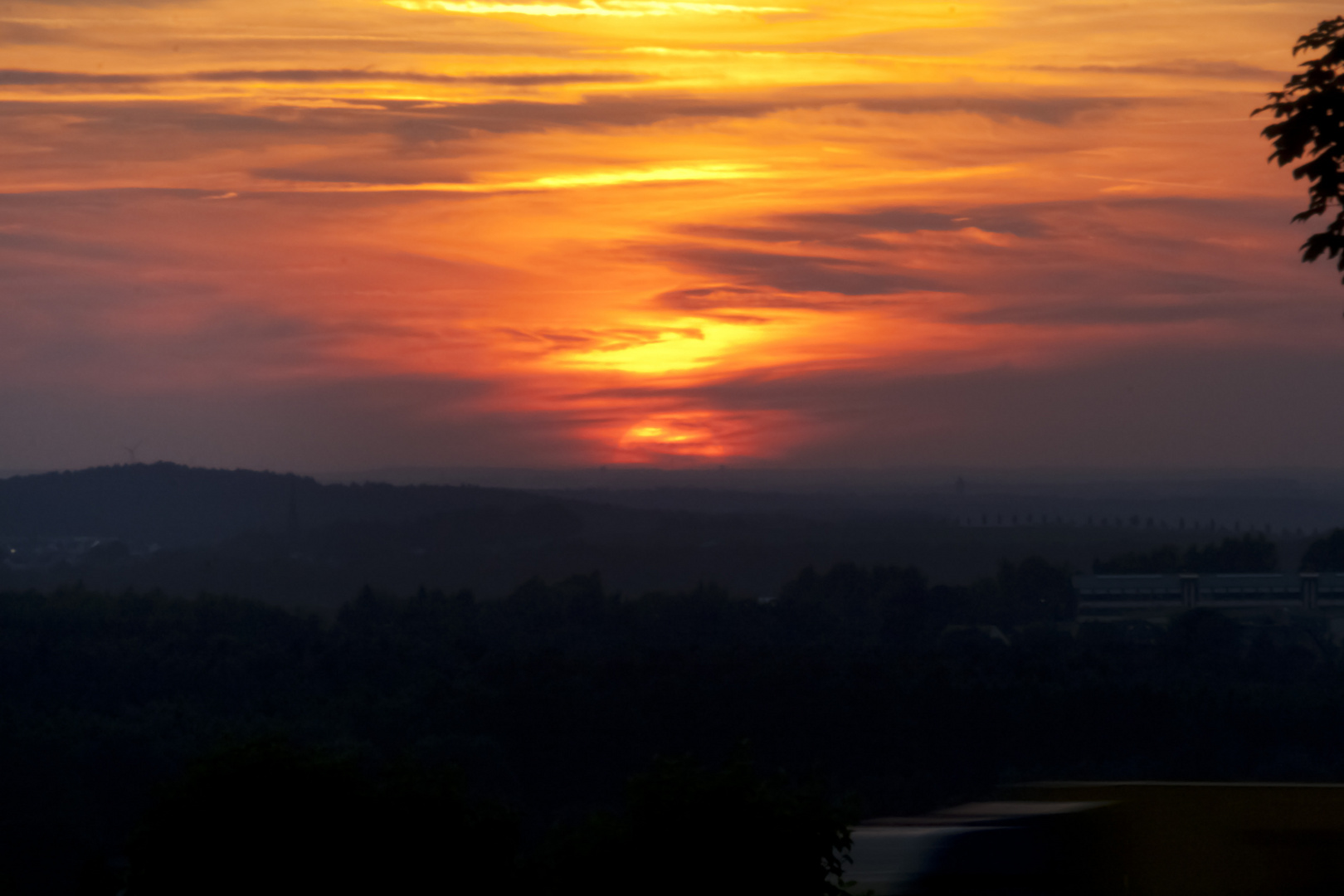 als die Sonne von Himmel fiel