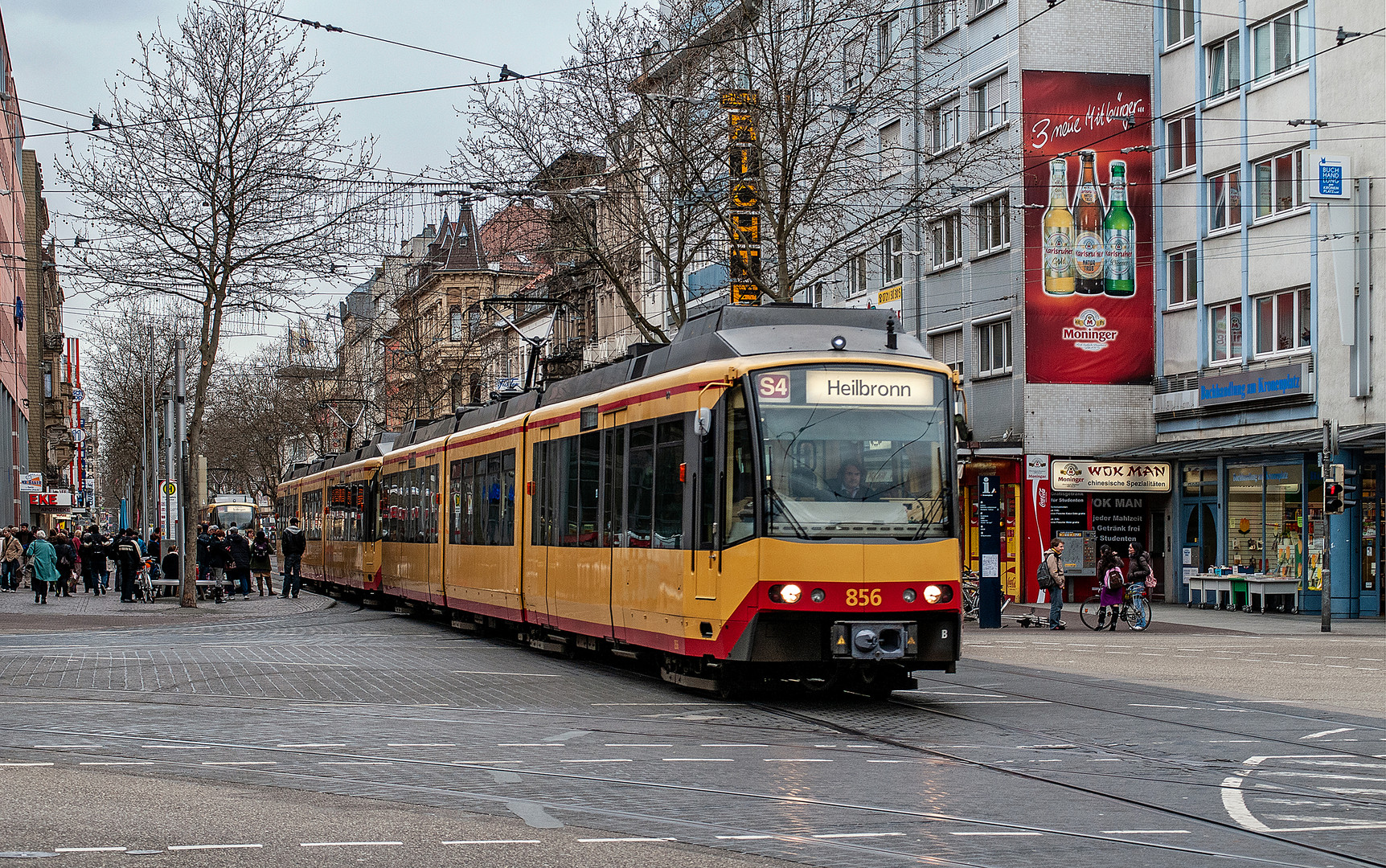 Als die Trambahn noch durch die Kaiserstraße fuhr - III -