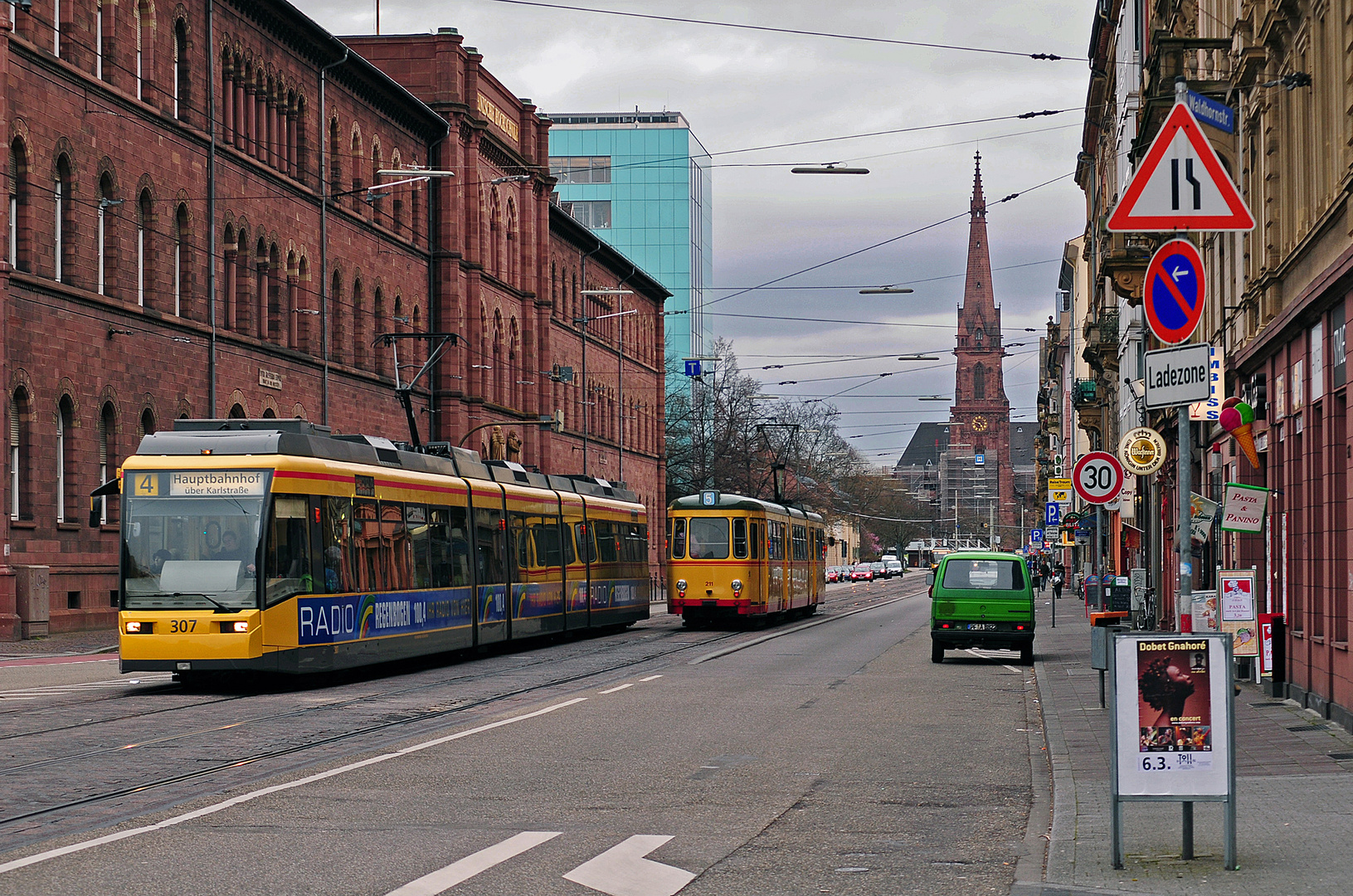 Als die Trambahn noch durch die Kaiserstraße fuhr - V -