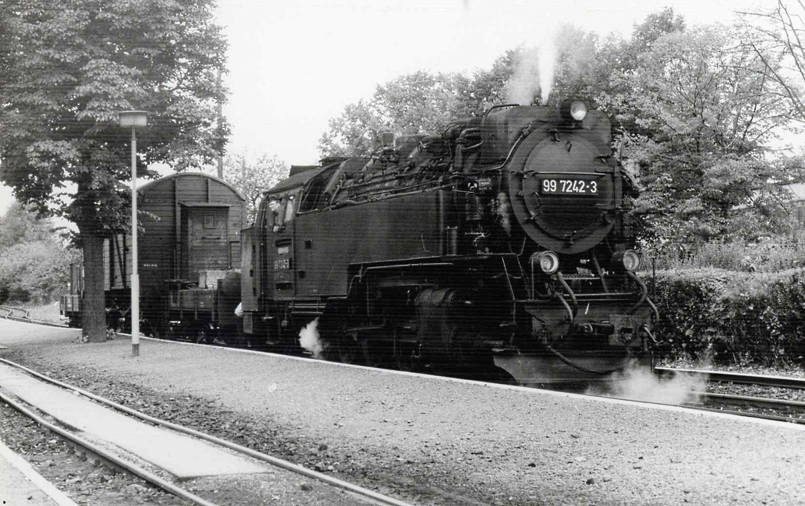 Als es im Harz noch Güterzugdampf gab.