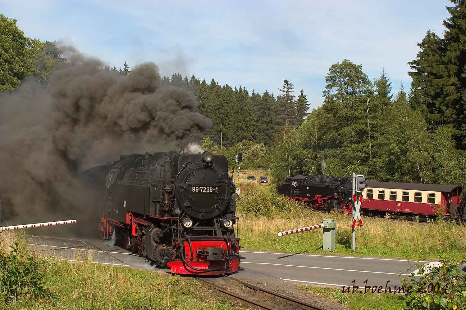 Als es im Harz noch richtig dampfte....