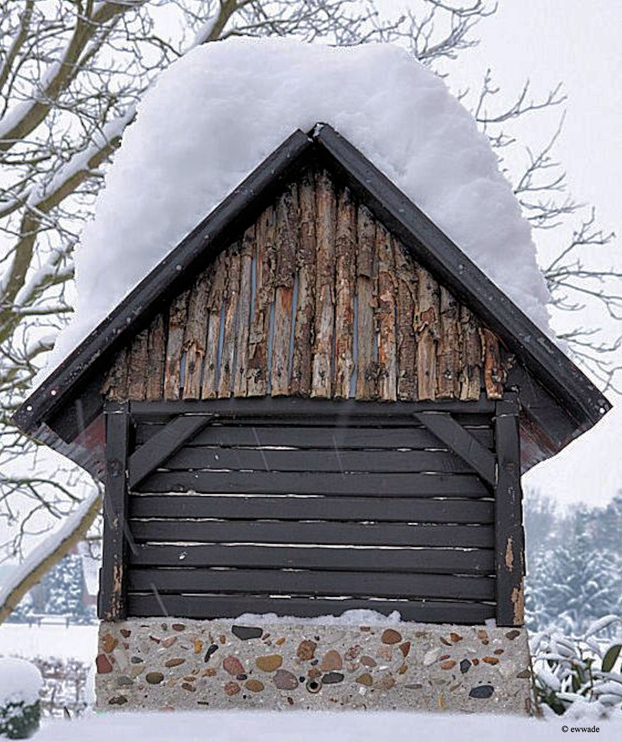 Als es in Norddeuschland noch richtig Winter war