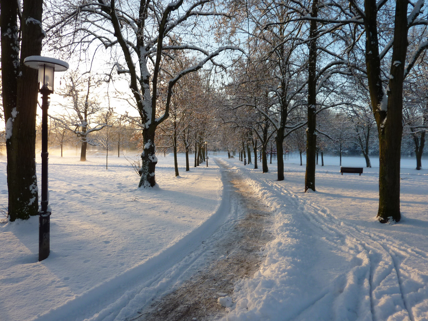 Als es schon einmal Winter war - Ende letztes Jahr