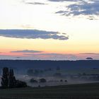 Als ich die Wiesennebel und den hohen Schneeberg im Morgenrot sah...