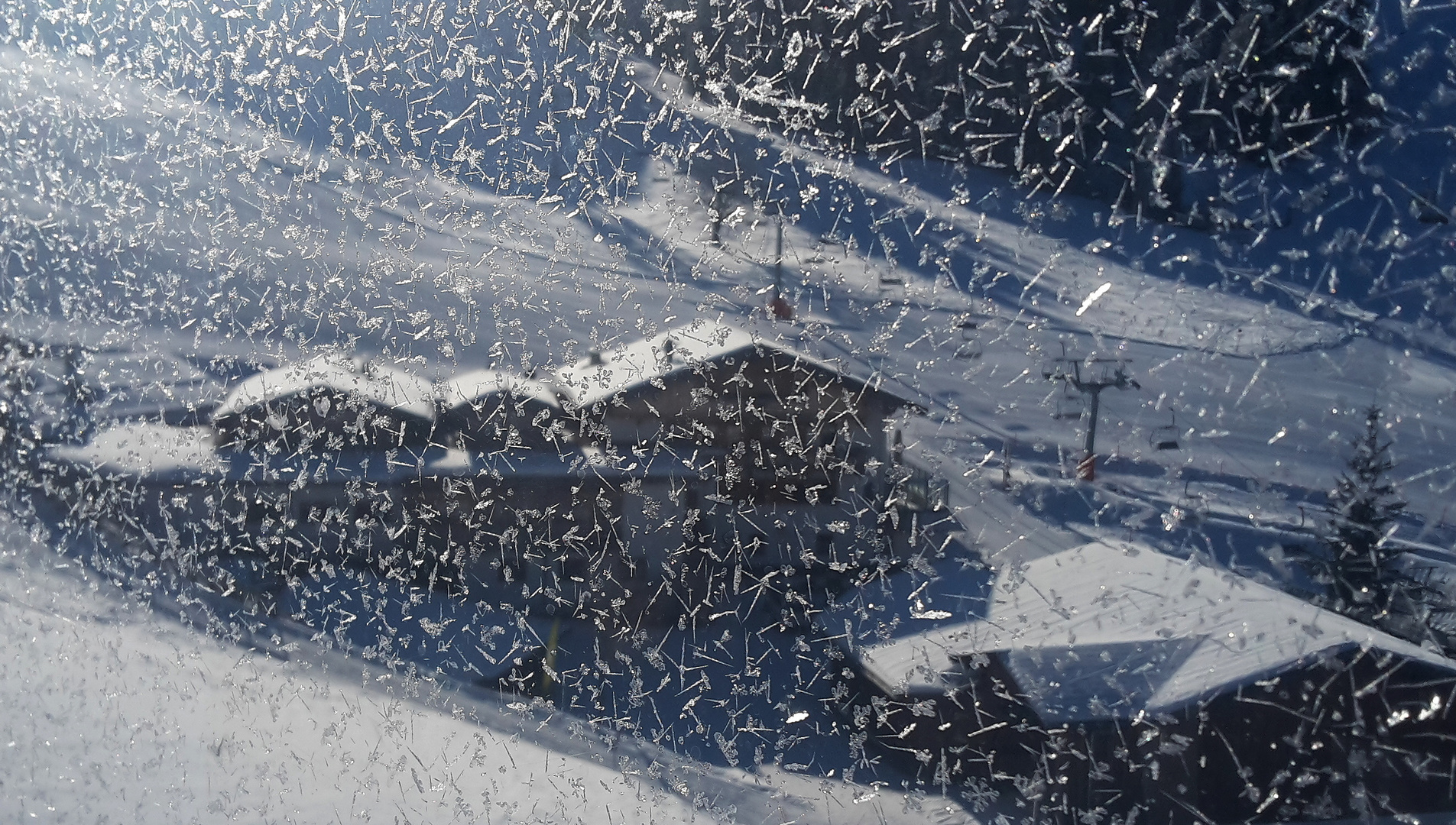 Als ich heute aus dem Fenster sah ...