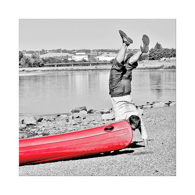 als ich mich nun am Ziel befand _ vor Glück ich auf den Händen stand