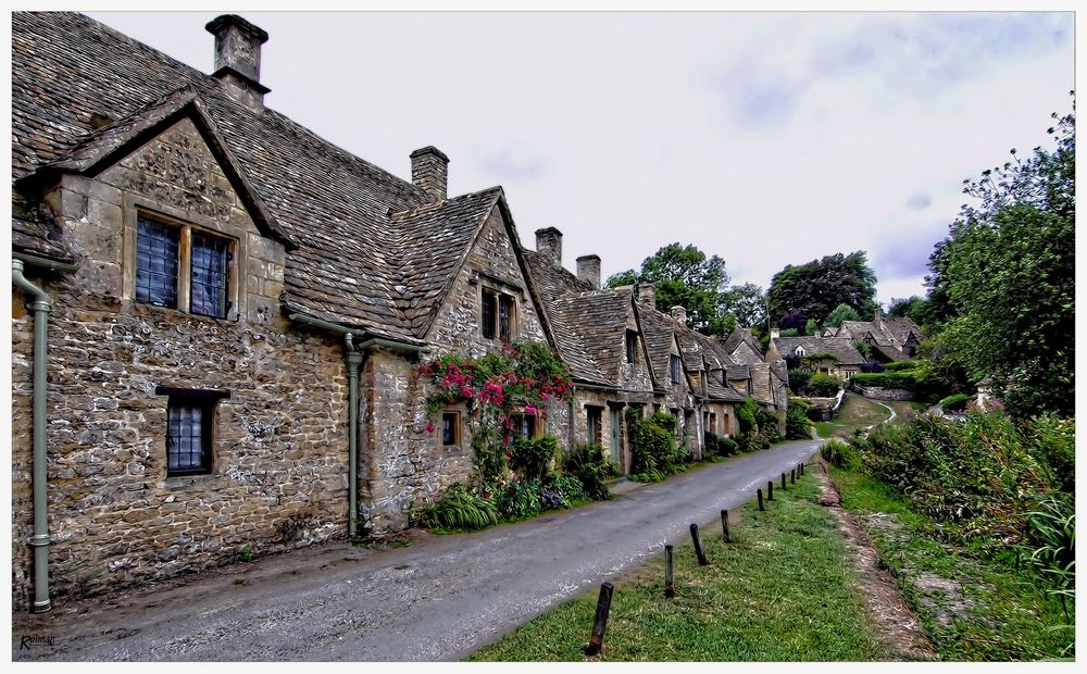 Als ich nach Rosamunde suchte ... Bibury in Cornwall (Südengland)