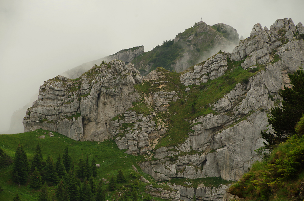 Als ich oben war, schien die Sonne 