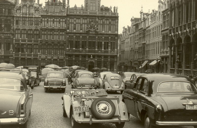 Als man einst auf der Grand Place...