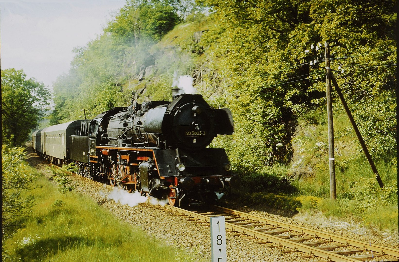 Als man noch von Riesa  direkt  nach Nossen fahren konnte :