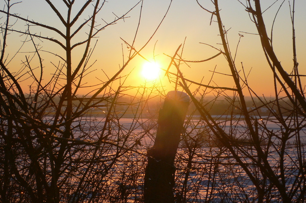 als noch Schnee lag