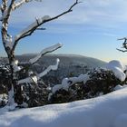 Als noch Winter war am Schneeberger Loch