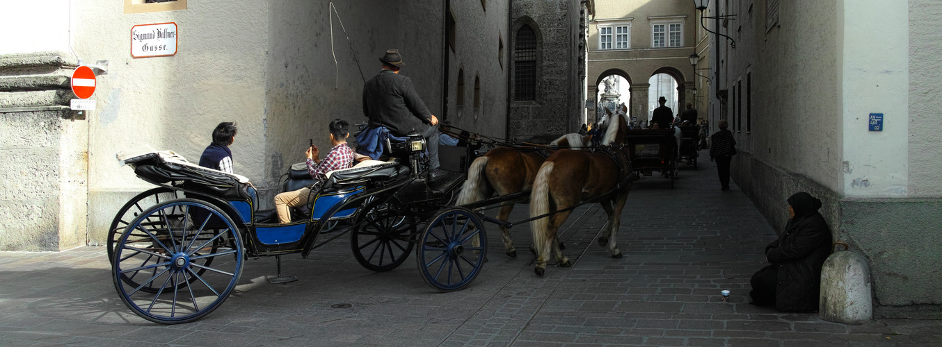 Als Tourist durch die Salzburger Altstadt