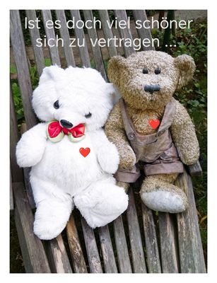 ... als übereinander klagen. 