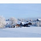 Als verträumtes Fränkisches Winterdorf...