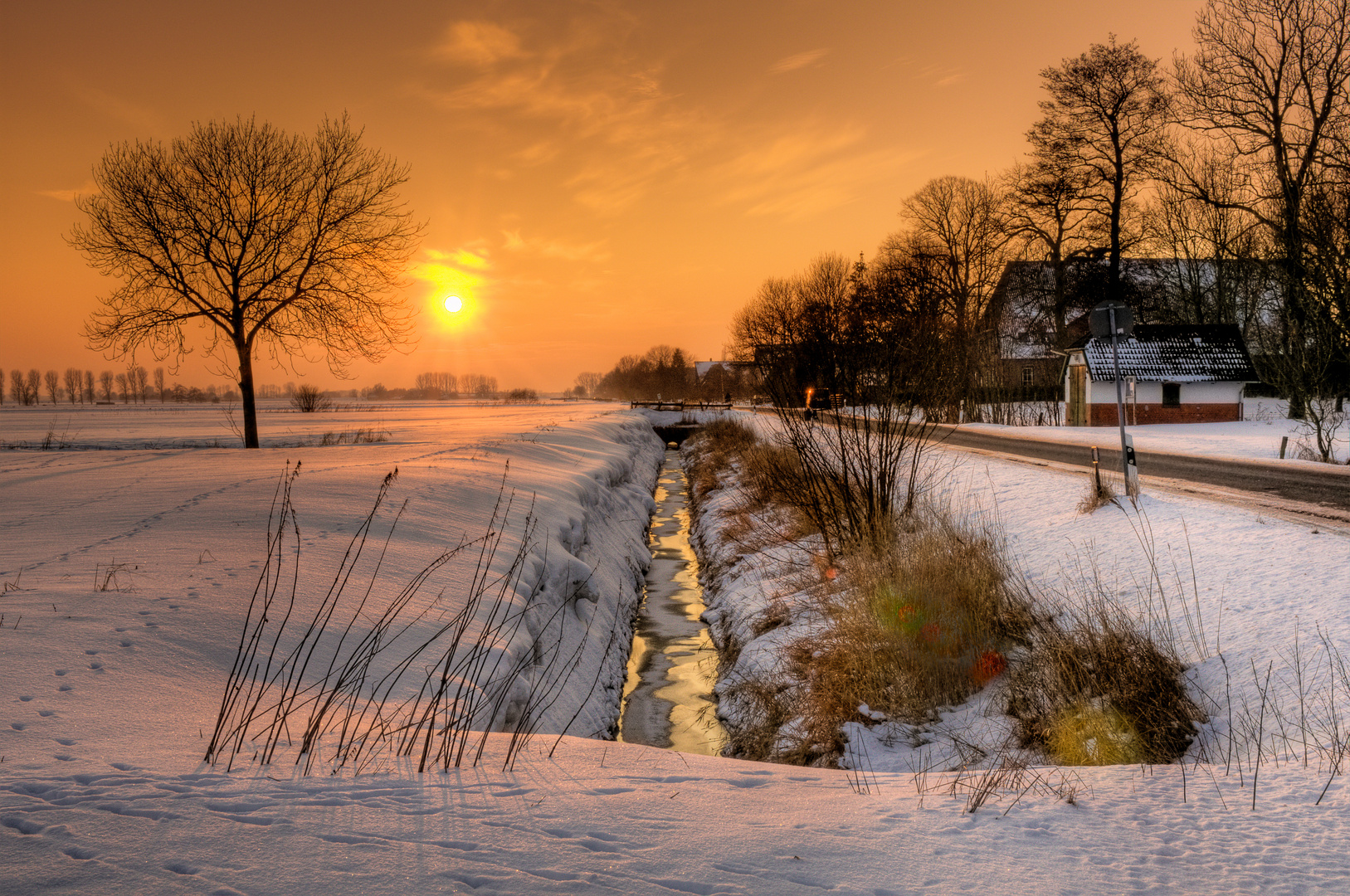 Als wir noch ein Winter hatten. (Steinburg-2010)