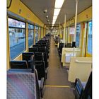 als wir unterhalb des Turmberg in die Strassenbahn einstiegen wahr sie ganz lehr............