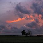 Als würde der Himmel brennen ...