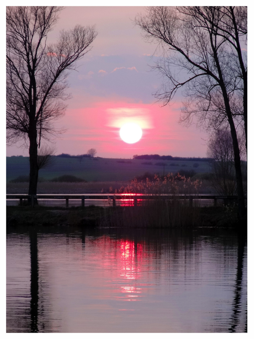 ....als würde die Sonne vom Himmel fallen.