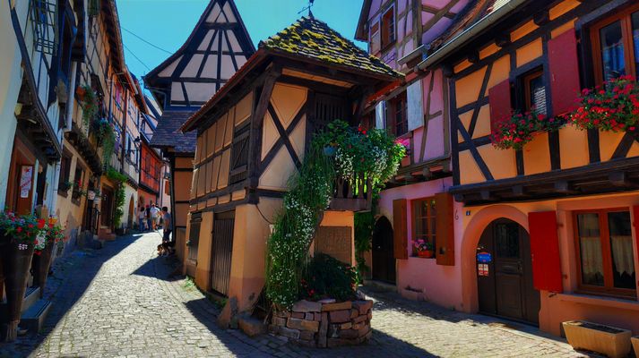 Alsace architecture. 