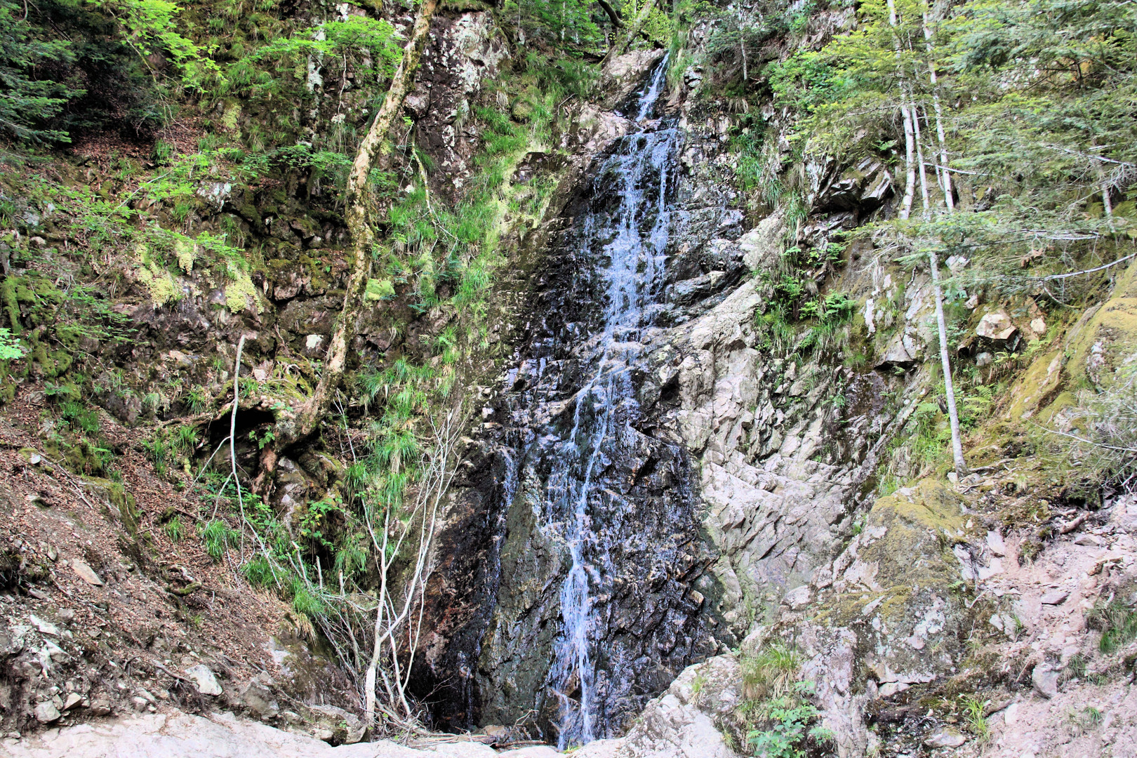 Alsace, Lac du Kruth-Wildenstein, Cascade du Bockloch