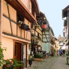 Alsazia, nel villaggio di Eguisheim