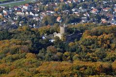 Alsbacher Schloss - Blick vom Melibokus