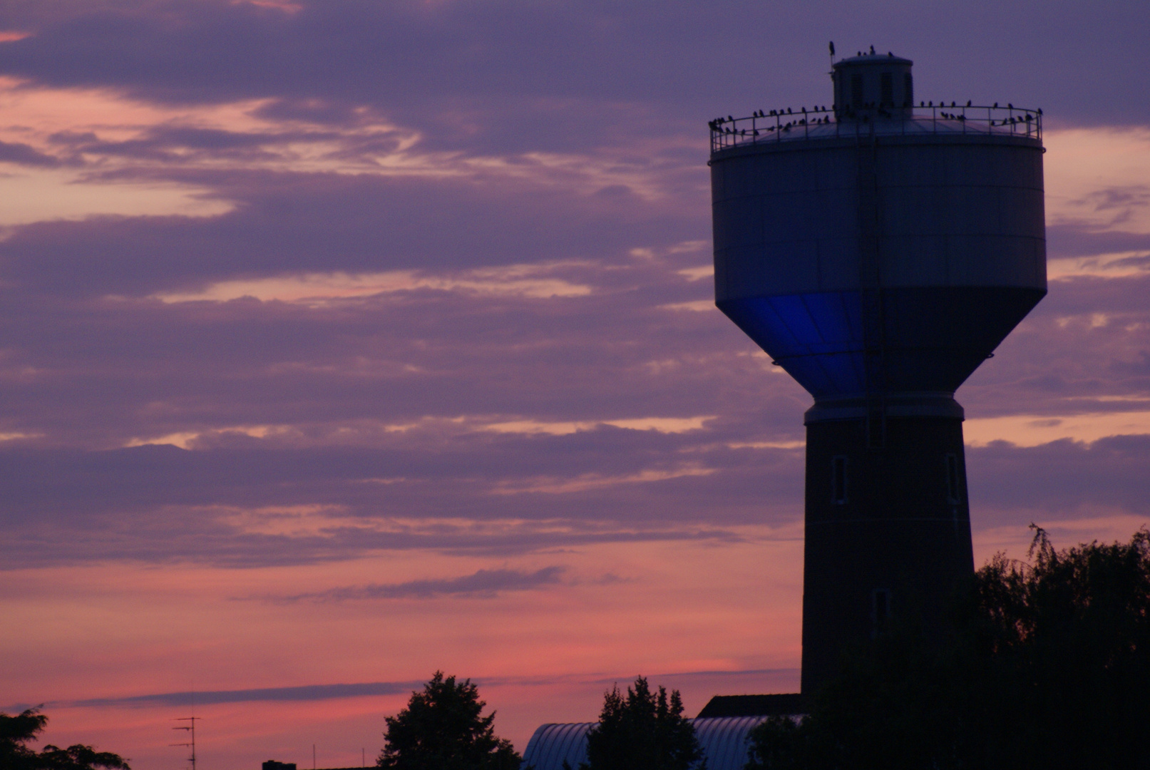 Alsdorf bei Nacht