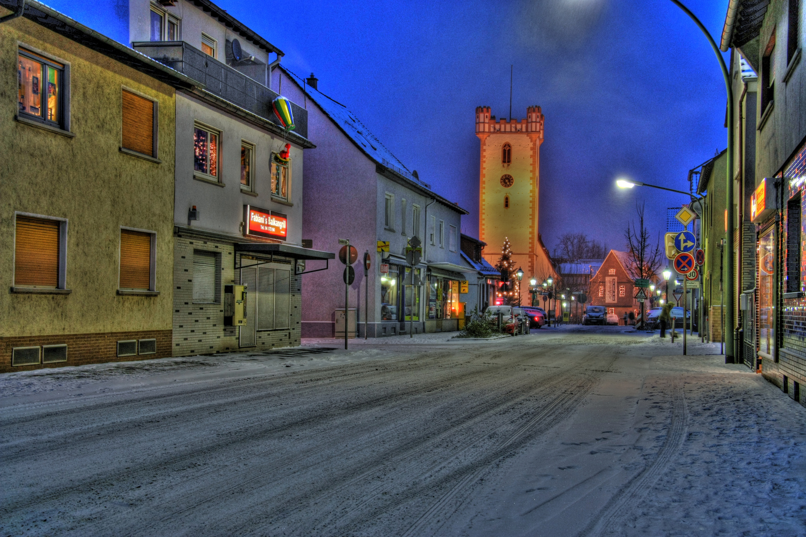 Alstadt Steinheim im Winter