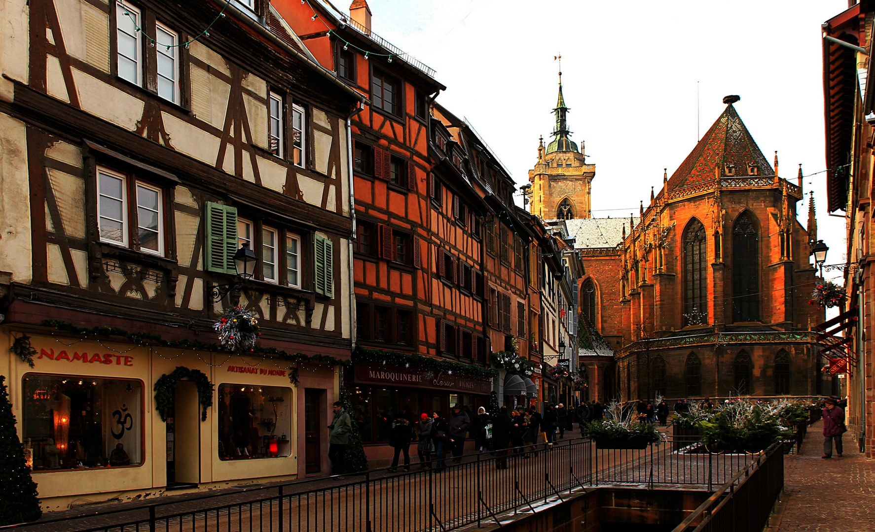 Alstadtgasse mit Blick auf Kathedrale 2