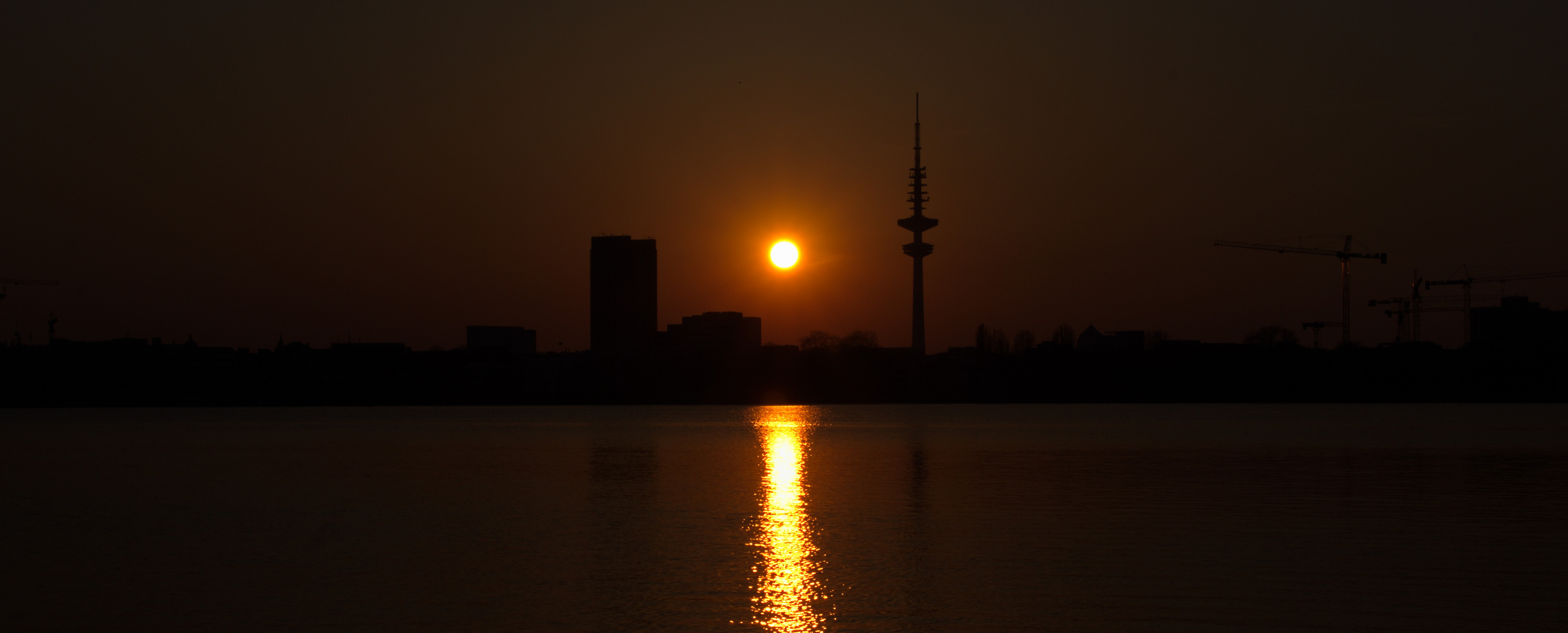 Alster am Abend