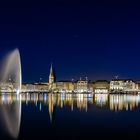 Alster bei Nacht