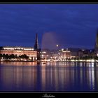 Alster bei Nacht