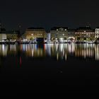 Alster bei Nacht