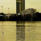 Alster bei Regen