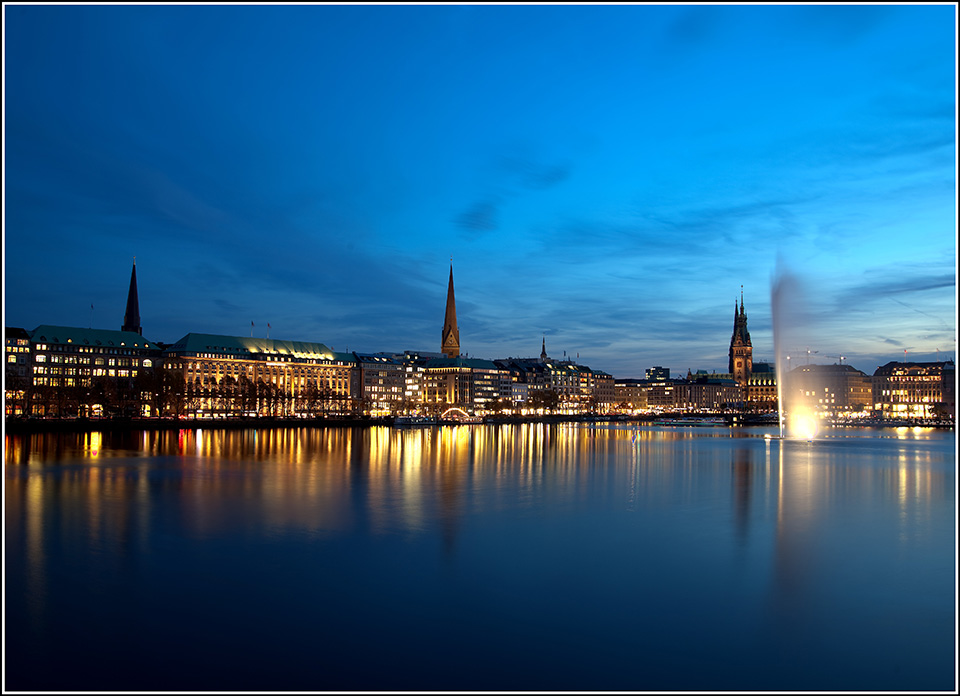  Alster Hamburg  Alster  Lake Hamburg  stock image Image 