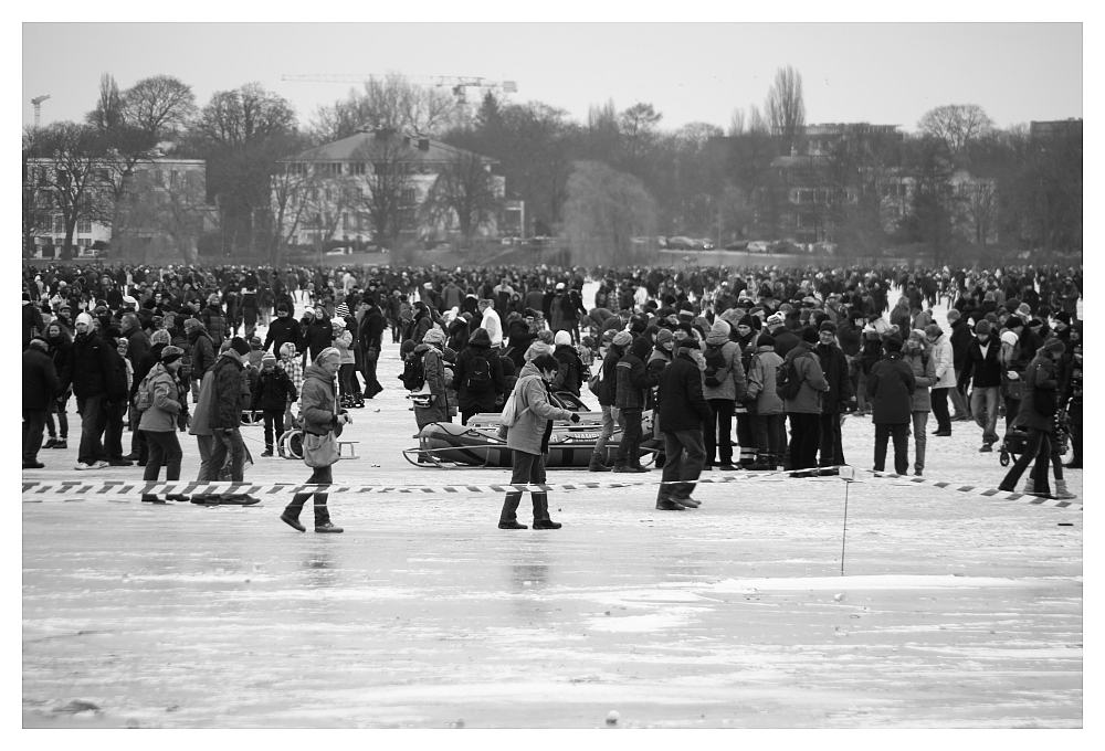 Alster-Eis-Vergnügen