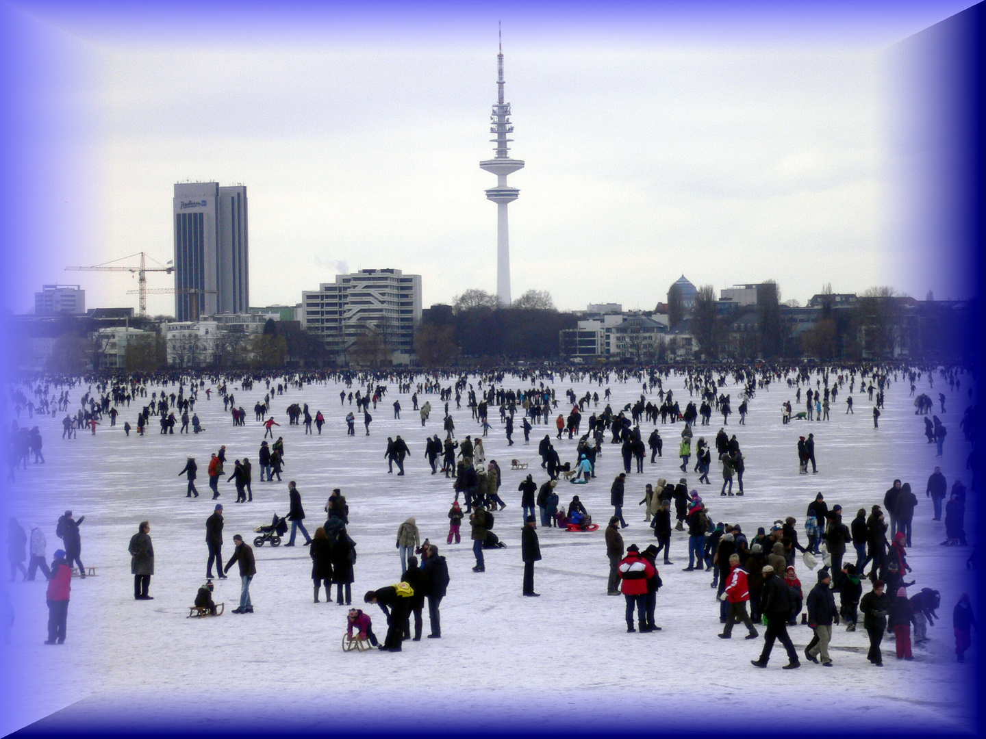 Alster-Eis-Vergnügen 2012 die zweite