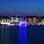 Alster in blau