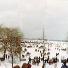 Alster in Hamburg zugefroren 1996/1997