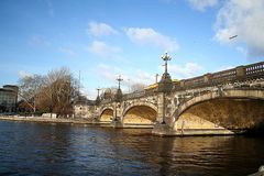 Alster mit Lombardsbrücke