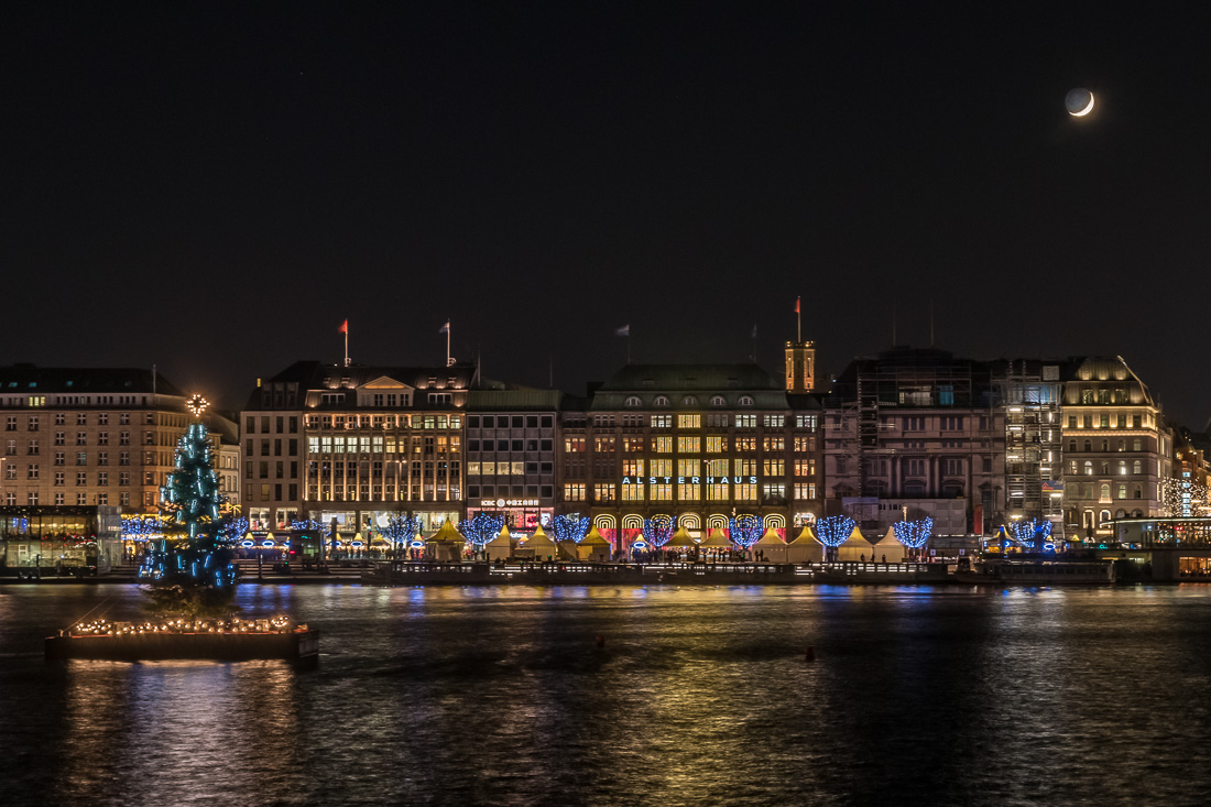 Alster nachweihnachtlich