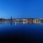 Alster Panorama (blaue Stunde)