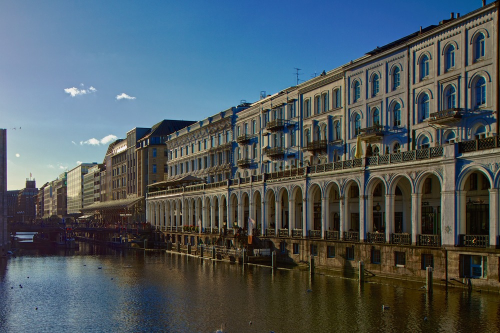 Alsterarkaden Hamburg