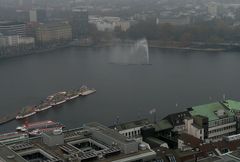 Alsterblick bei Schietwetter