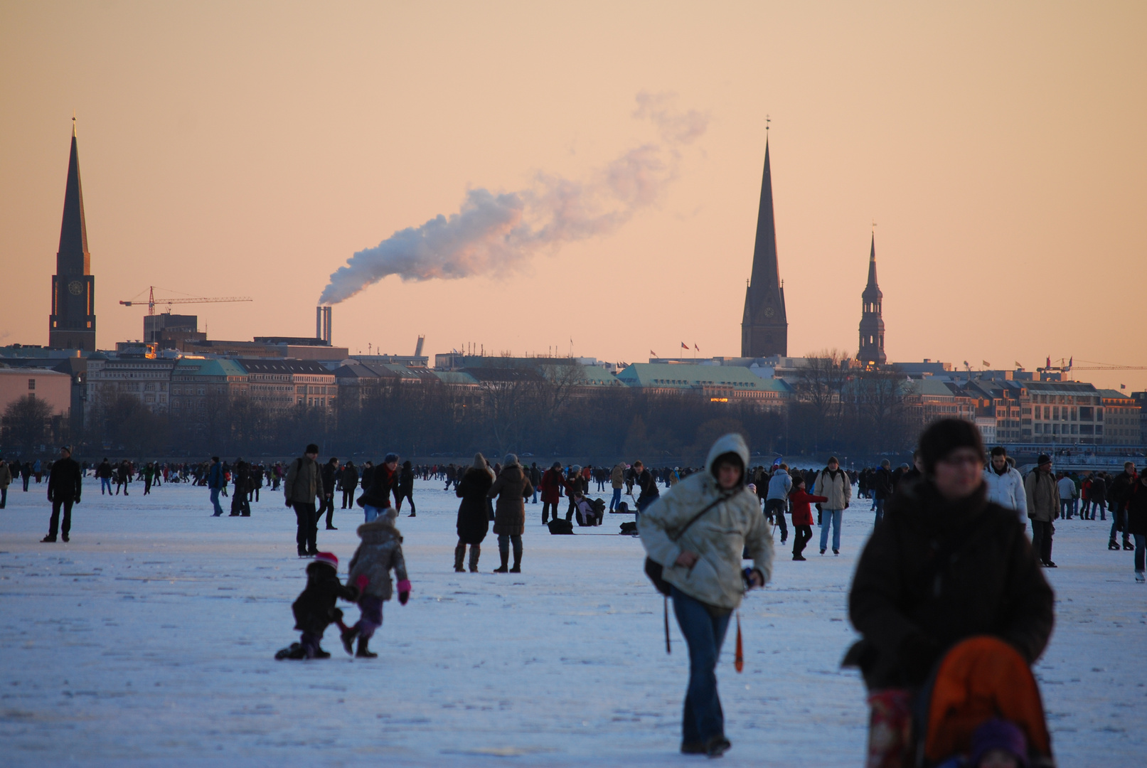 Alstereis im Februar 2012