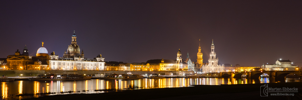 Alststadtpanorama bei Nacht