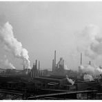 Alsumer Berg, Blick Richtung Duisburg Bruckhausen 1981